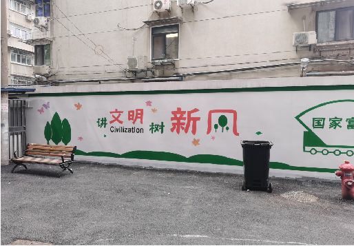 武胜社区墙绘